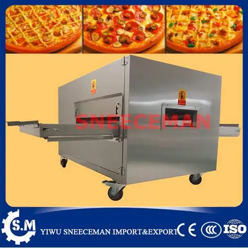 LPG pizza oven gas commercial pizza oven conveyor machine