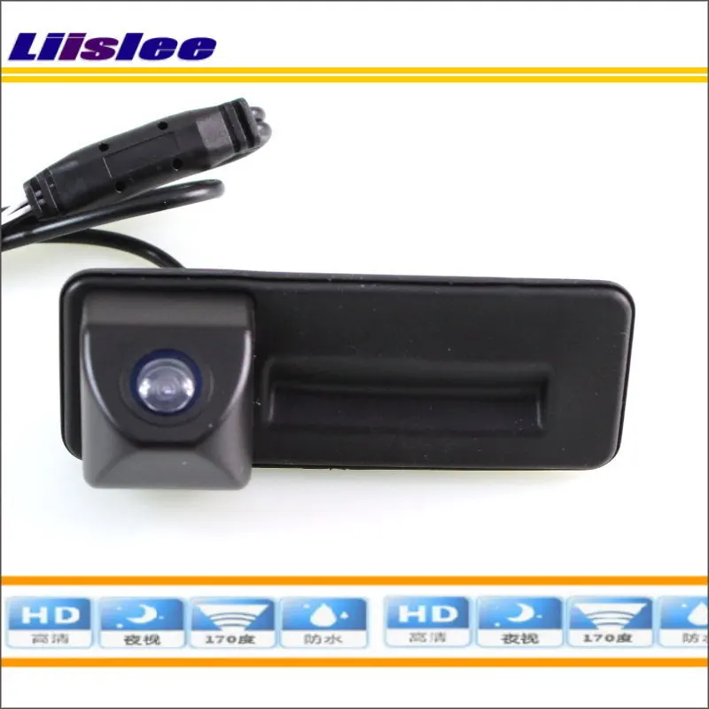 For Skoda Octavia MK2 2011 2012 2013 Auto Back Door Trunk Handle Reverse Rear Camera Integrated Car System HD CCD CAM