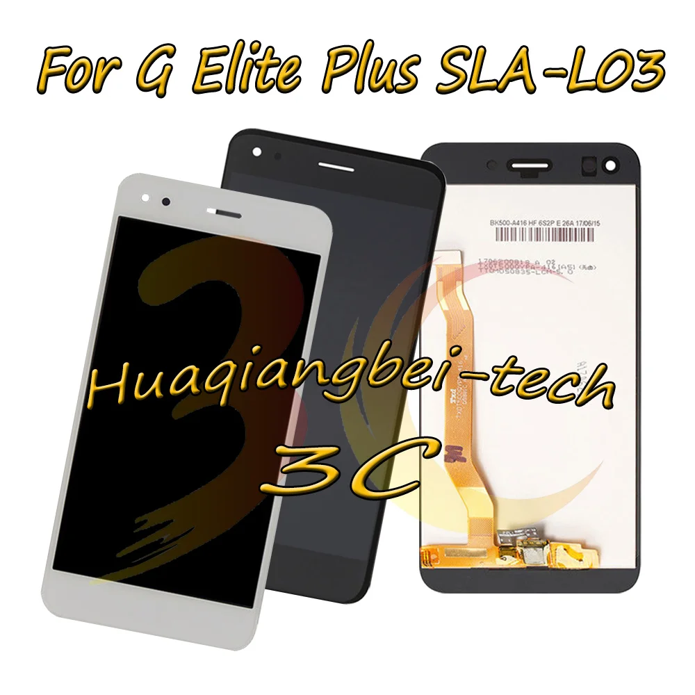 

5,0 ''Новый Для Huawei G Elite Plus SLA-L03 Полный ЖК-дисплей + сенсорный экран дигитайзер в сборе 100% протестирован с отслеживанием