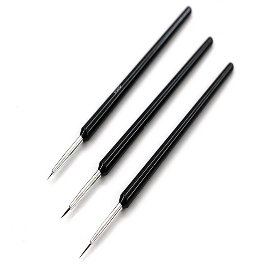 3pcs/lot Production Tools Color Coating Very Fine Colored Pen Facial Pen Hook Line Pen For Model Building Modelmaker