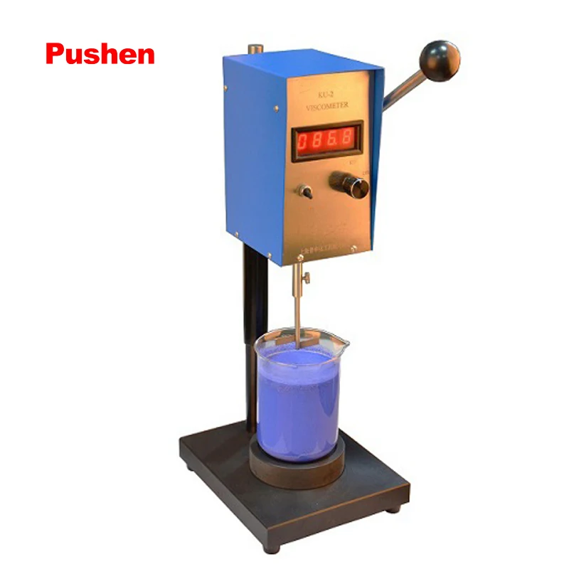 

Digital Krebs Stormer Viscometer Viscosity Meter Display Krebs unit and gram unit paints coatings inks 110V BRAND PUSHEN 220V