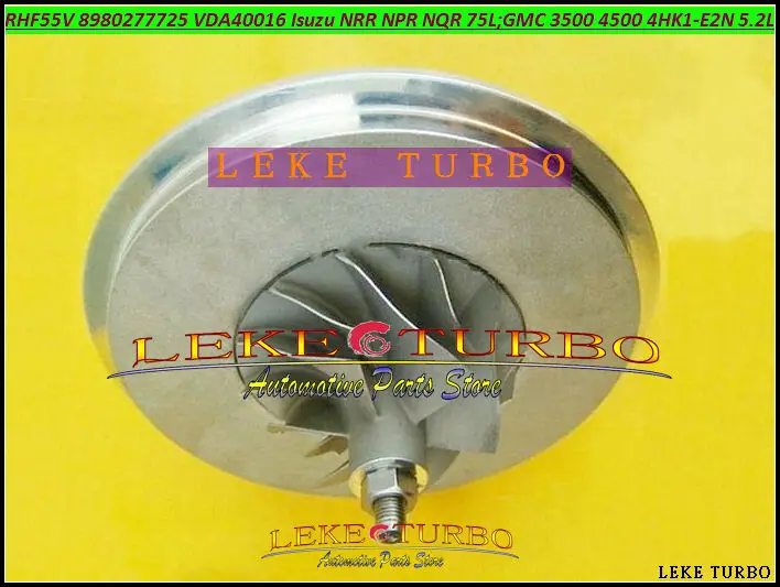 Free Ship Turbo Cartridge CHRA RHF55V 8980277721 8980277722 Turbocharger For ISUZU NRR NPR NQR For GMC 3500 4500 4HK1-E2N 5.2L