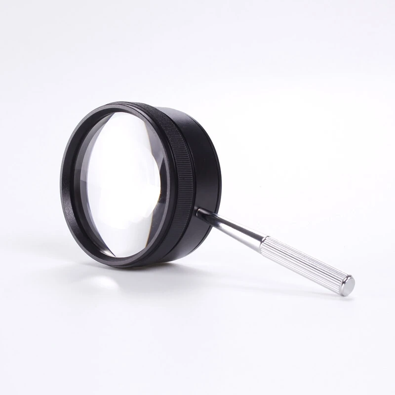 35 Tims 60 مللي متر جيب معدني عدسة تكبير يدوية 35X لوبا لقراءة نظارات مجوهرات العدسة ألعاب أطفال عدسة مكبرة #3