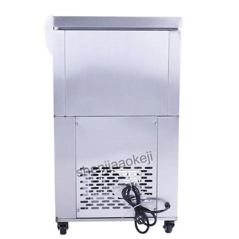 Stainless steel commercial snowflake ice machine HX-SLM-02 Small ice brick machine ice column machine 220v/50hz 2500w 1pc