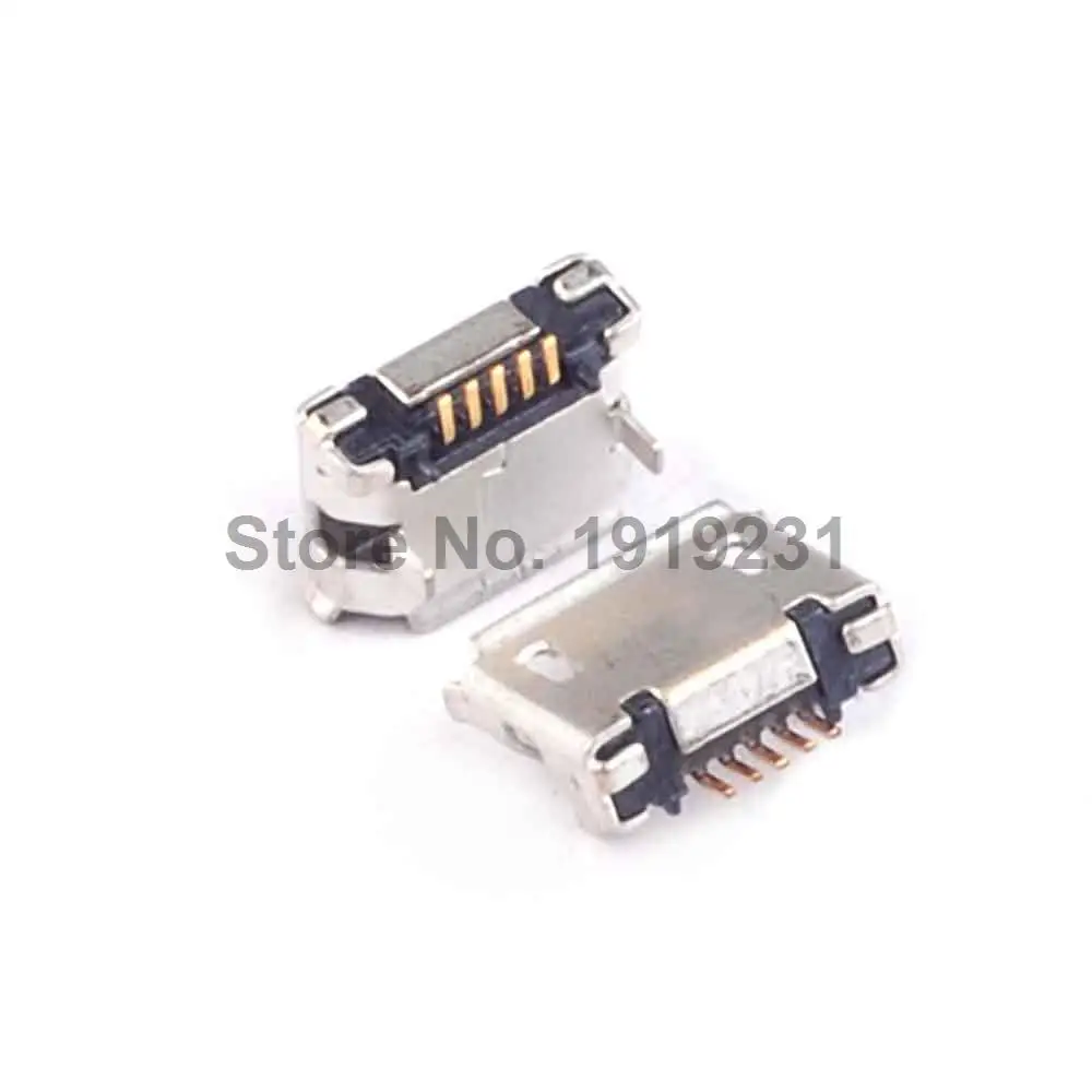 20PCS SMD MICRO MINI USB 5 Pin 5pin Female for Mobile Phone Charging Power Connector