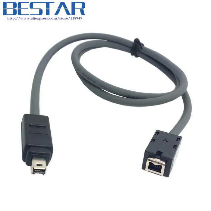 Firewire 400 IEEE 1394 1394A IEEE1394 4Pin Male to Female Extension Cable Lead 50cm 0.5m