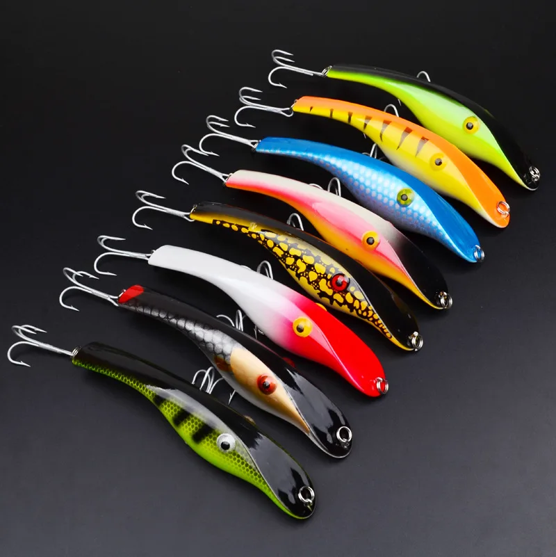 

8pcs/Lot 14.5cm/44g High Quality Fishing Lures Crank Bait Crankbaits Isca Artificial Tackle Jigging Lure