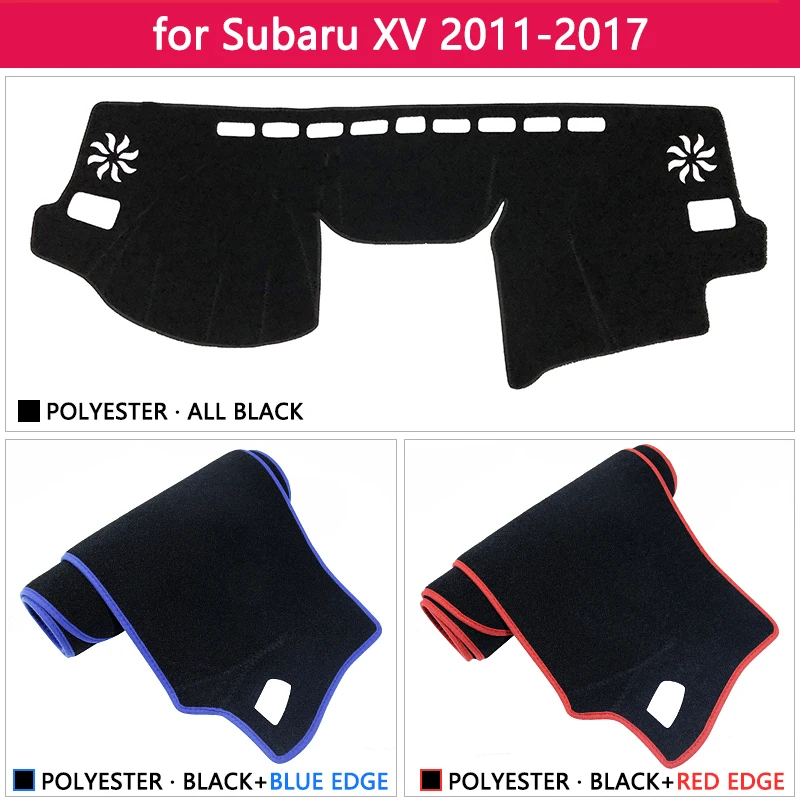 for Subaru XV 2011~2017 Anti-Slip Mat Dashboard Cover Pad Sunshade Dashmat Anti-UV Accessories WRX STI 2012 2013 2014 2015 2016