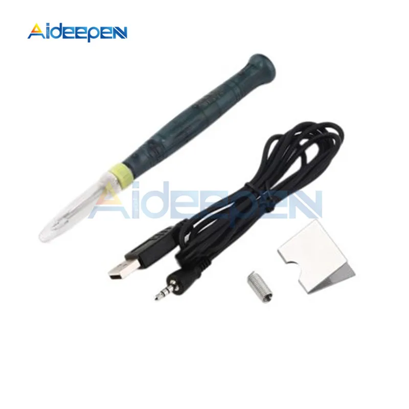 New 5V 8W USB Powered Electric Soldering Iron Solder Pen Welding Gun Hand Tools Kit Fast Heating Outdoor Welding Tools