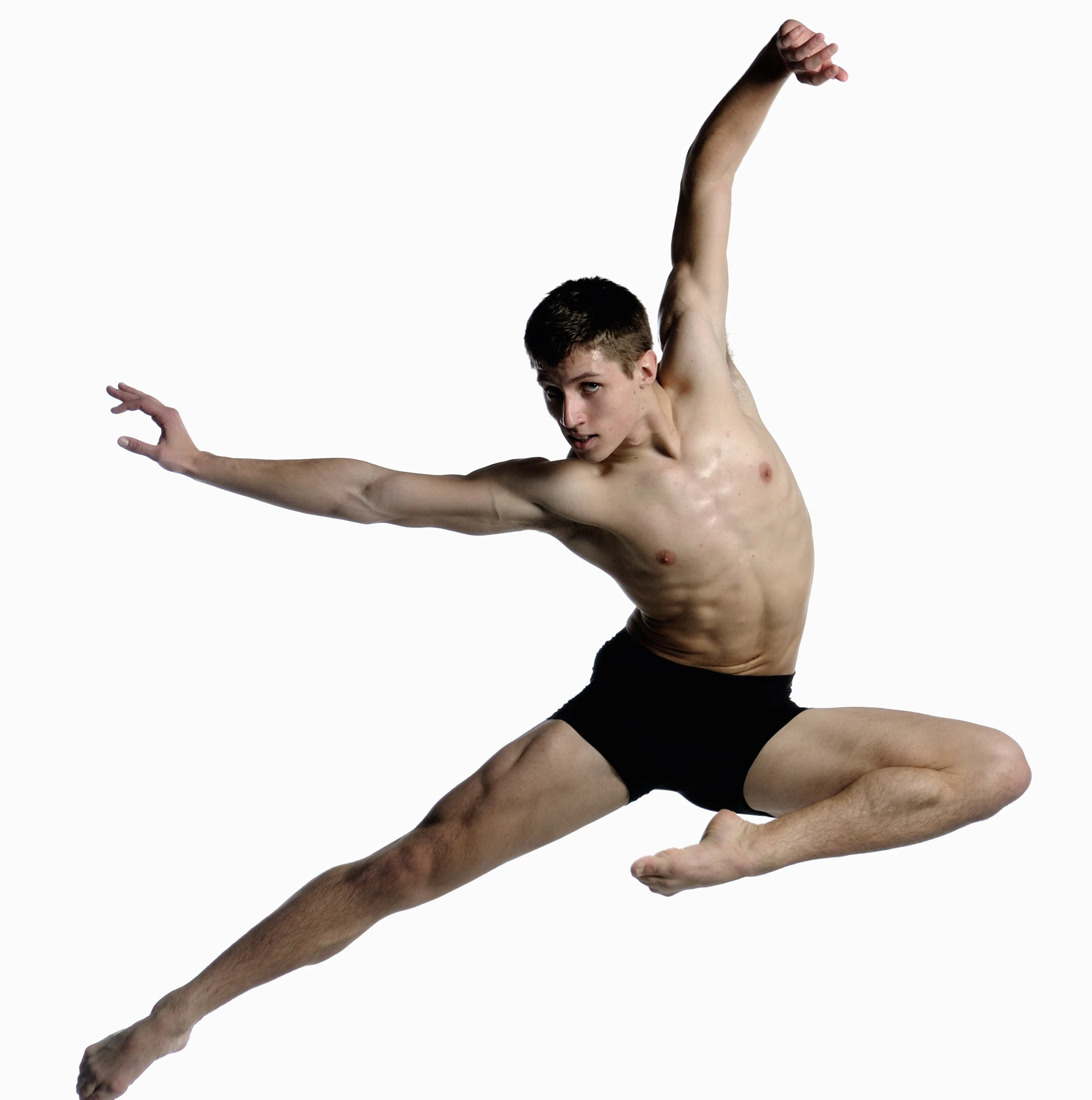 

Men's Ballet Shorts Performance Clothing Costumes Dance Gymnastics Pants Dancewear