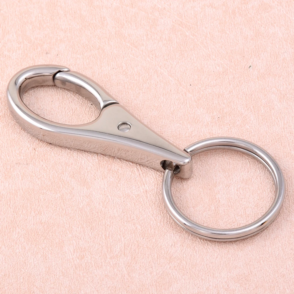 IJK0036 Wholesale or Retail Superior Quality 316L Stainless Steel Key Clasp Women Man