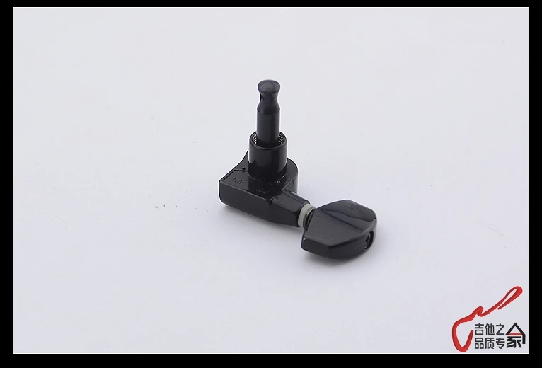 1 Set GuitarFamily 3R-3L Guitar Machine Heads Tuners  Black  ( #0332 ) MADE IN KOREA
