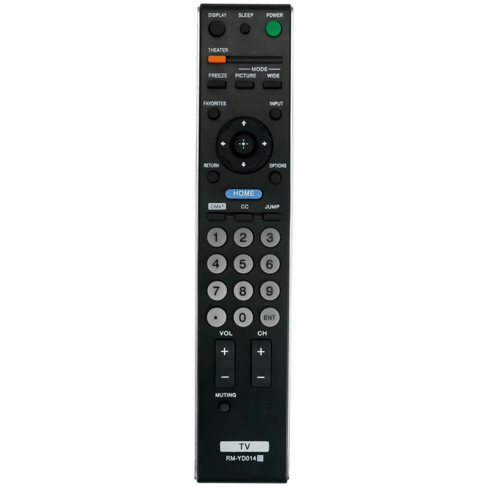 New Remote Control RM-YD014 for Sony TV KDL-46WL135 KDL-52WL135 KDL-46V3000 KDL-40D3000 KDL-40WL135  KDL-52XBR4 KDL-40XBR4