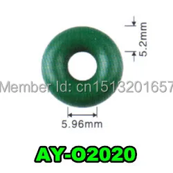 

200pieces/set good quality auto parts rubber o rings rubber seals for bosch injector repair kits (AY-O2020)