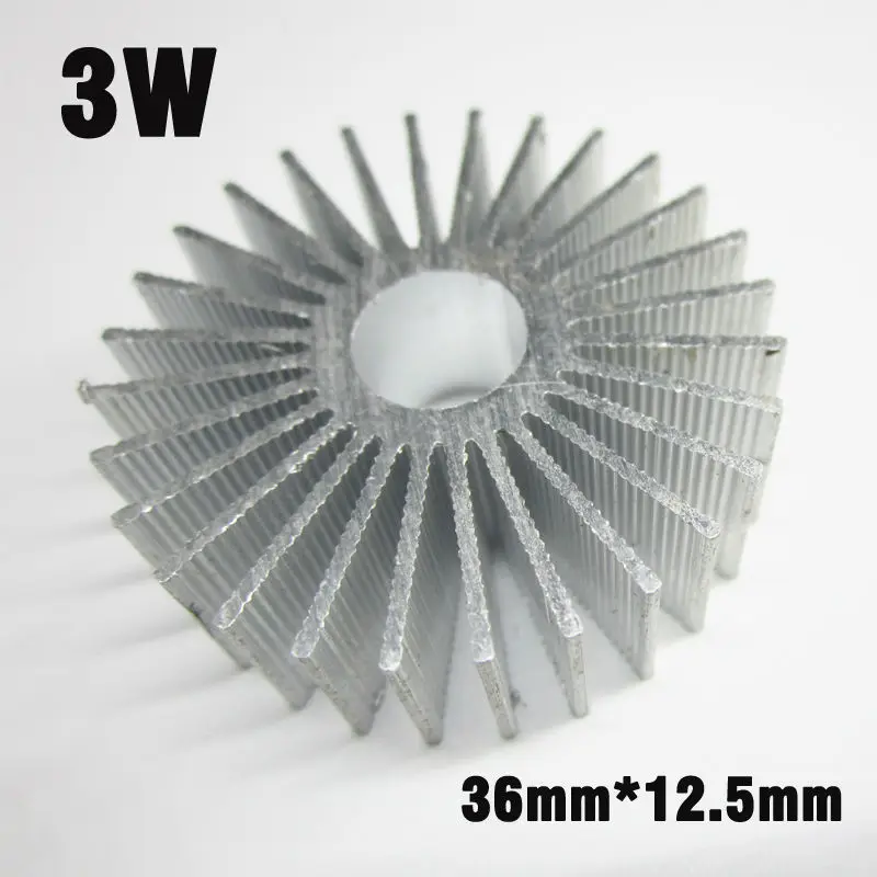 10pcs LED PCB Radiator Cooler, Aluminum Profile Heat Sink For 1W-50W High Power LED Bulb Lamp DIY Accessories