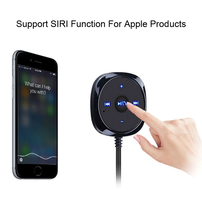 Kit receptor automotivo vorlo aux, bluetooth, 3.5mm, sem fio, adaptador para alto-falante automotivo com microfone, receptor de música estéreo