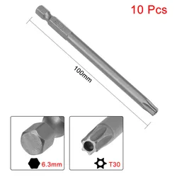 UXCELL 10pcs T30 1/4