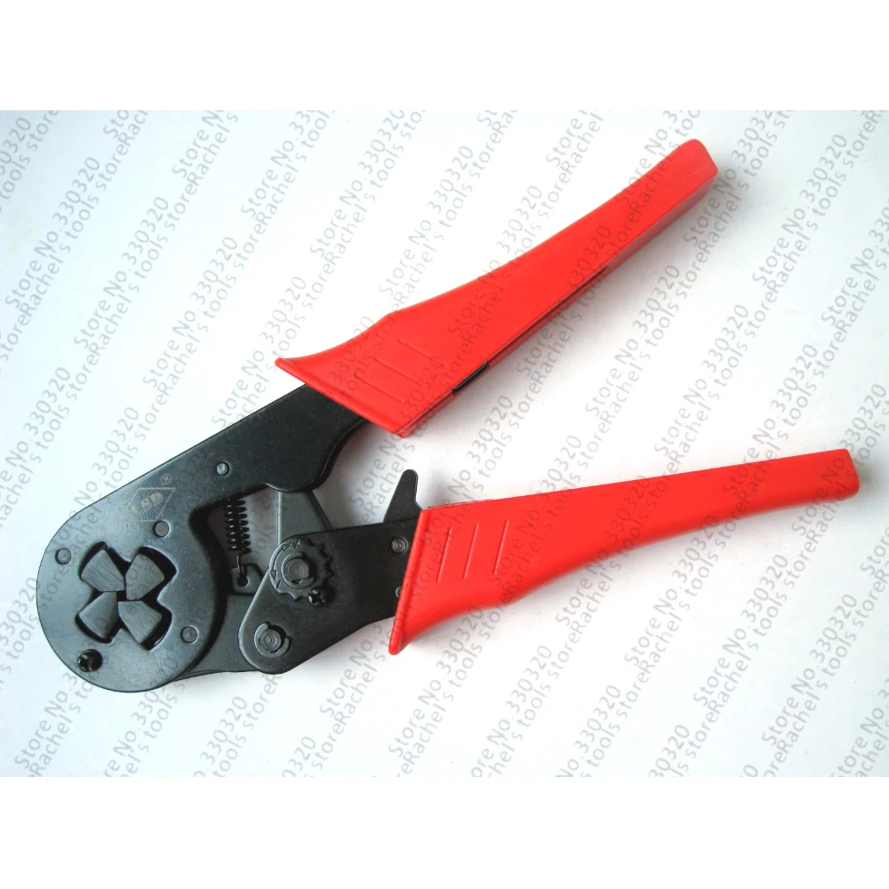 LSC8-16-4 self-adjusting crimping plier with square pressure line mode for 4-16mm2 12-6AWG cable ferrules terminal crimping tool