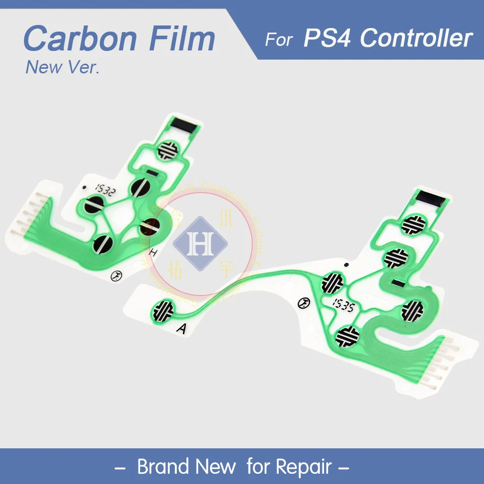 

HOTHINK Replacement Controller Ribbon Circuit Board PCB Contact Pad flex cable for PS4 Controller JDM-030 Repair part