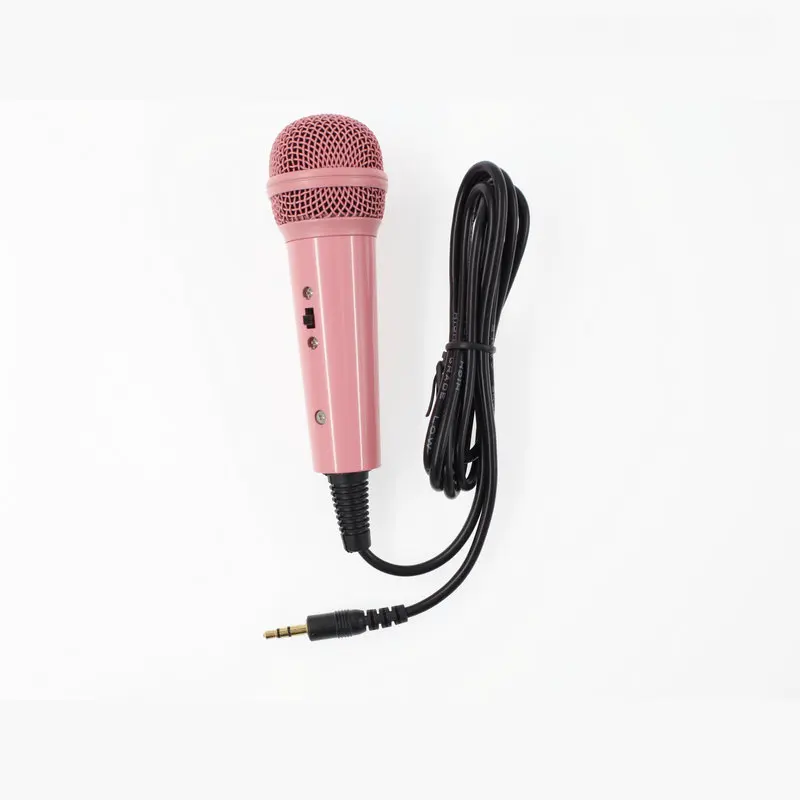 

Mini Handheld Wired Condenser Microphone with Single Directivity 3.5mm Plug for UC QQ YY QT IS Cellphones PC Home KTV