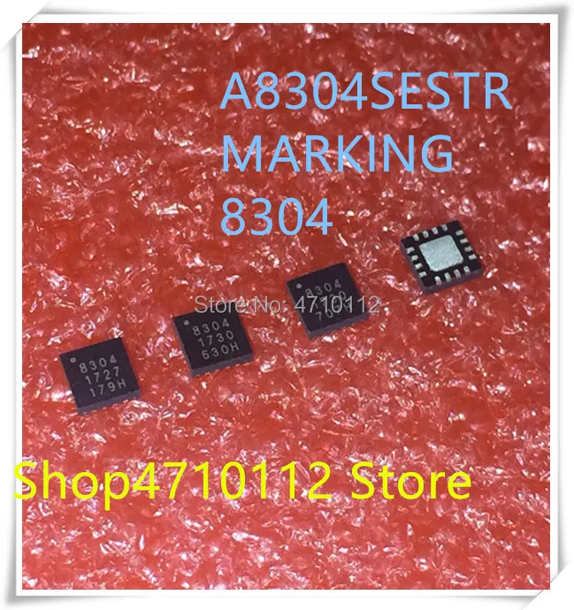 

NEW 10PCS/LOT 10PCS/LOT 8304 A8304SESTR-T A8304SESTR A8304S A8304 QFN-16 IC