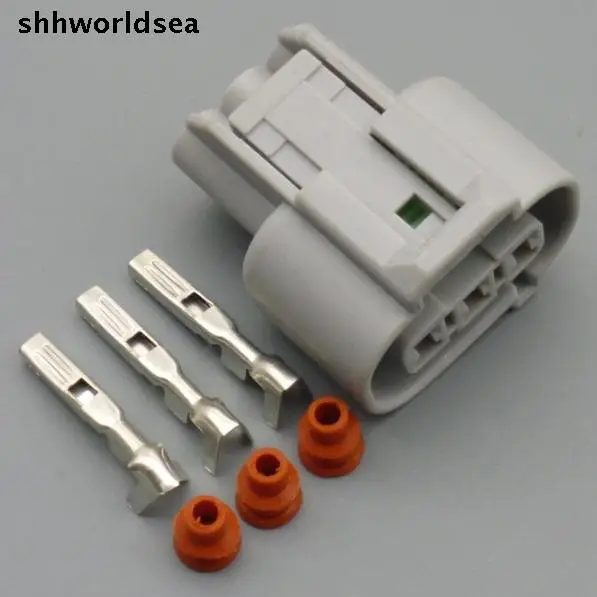 

shhworldsea 5/30/100sets 2.2mm 3pin way Common rail diesel engine controlled fuel injection system camshaft speed sensor plug