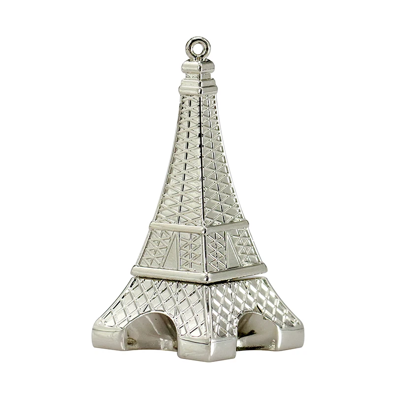 Usb Drive The Eiffel Tower Shape 4GB 8GB Diamond Tower Necklace Usb Flash Memory Storage Thumb Pendrives U Disk Stick Cool Gift