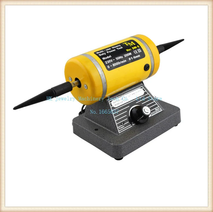 

220V Adjustable speed grinding & polishing machine included two Buffing Wheel,Jewelry Making Supplies Polishing Motor