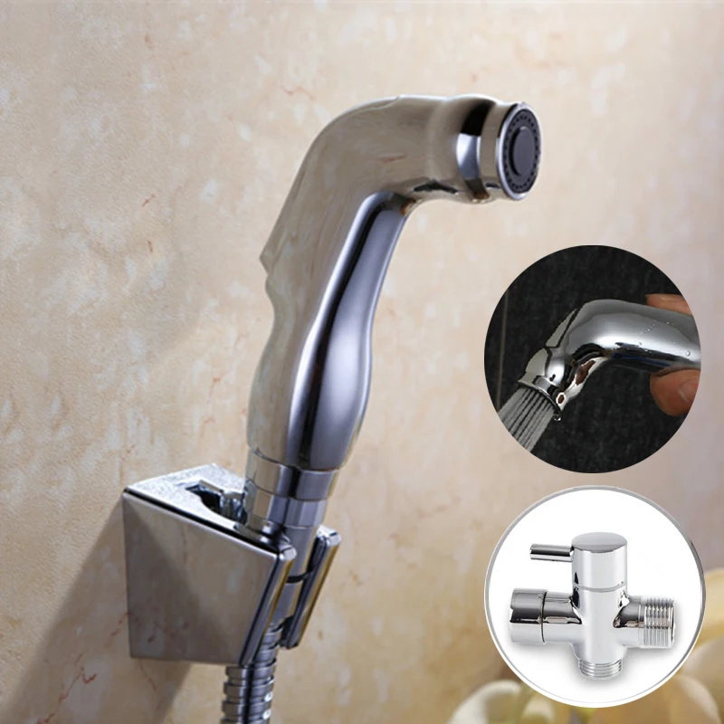 WETIPS PlasticABS Bath Handheld Shower Portable Bidet Sprayer Bidet Shattaf Sprayer Hygiene Toilet Douchette Wc Spray Cleaning