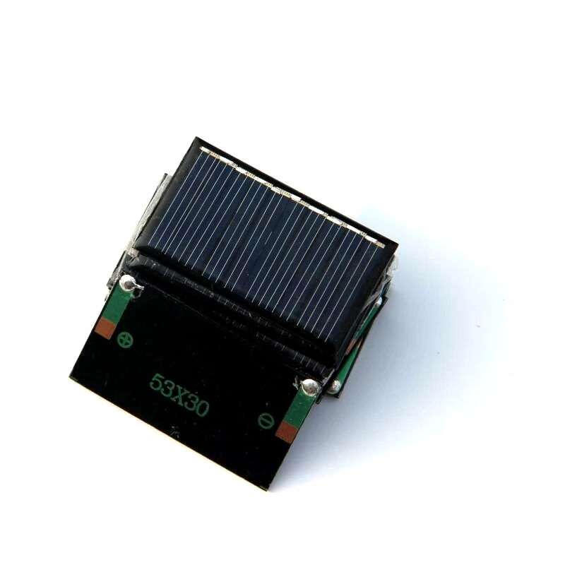 

Hot Sale 50PCS/Lot 0.15W 5V Mini Solar Panels Small Solar Power 3.6V Battery Charge Solar LED Light Solar Cell Free shipping