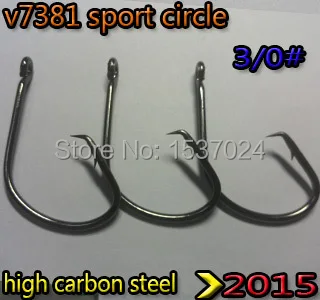 

2020 new Sport Circle HOOK 3/0# 500pcs/lot high-carbon steel