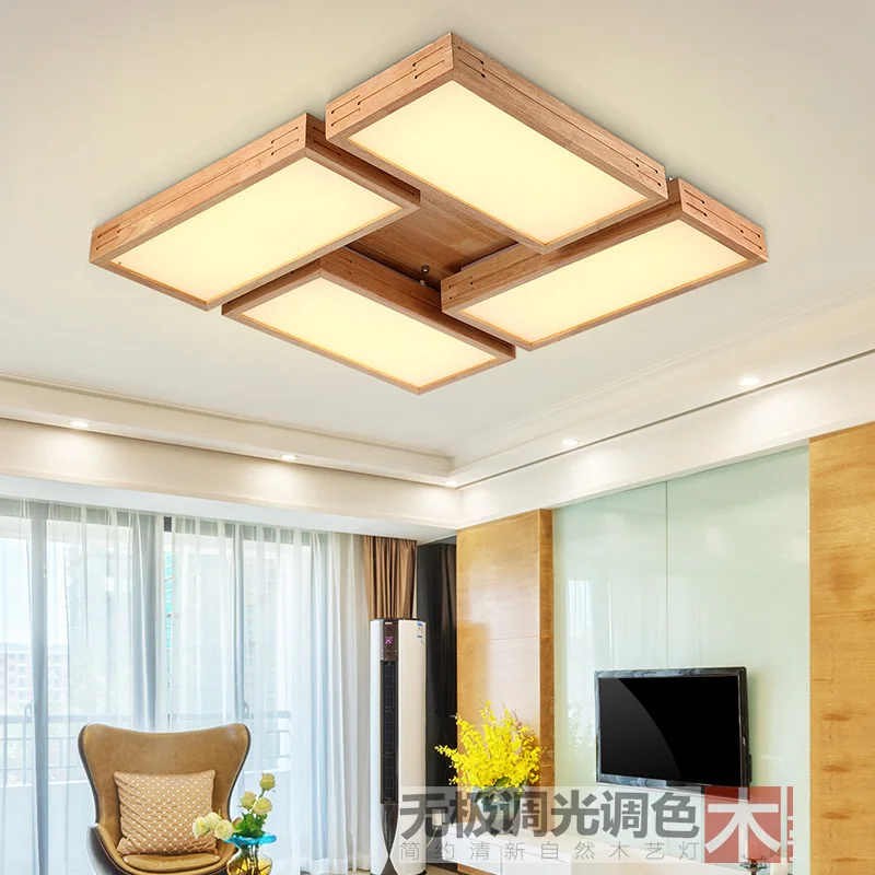 LED Nordic Wooden Acrylic LED Lamp LED Light Ceiling Lights LED Ceiling Light.Ceiling Lamp For Foyer Bedroom Dinning Room