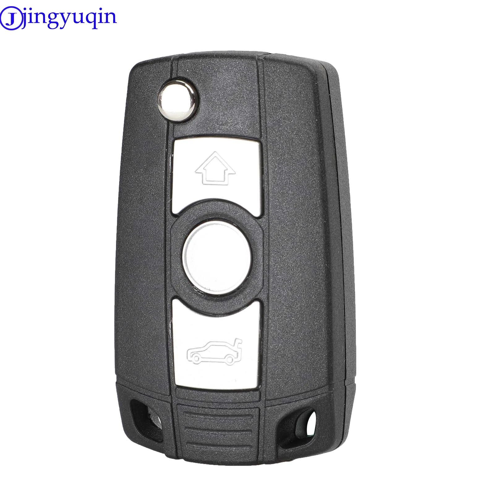 jingyuqin 3B Zmodyfikowane składane etui na kluczyk samochodowy do BMW serii 3 5 7 1998-2005 X5 Z3 Z4 330 330i 525 525i 2001-2004 E38 E39 E46