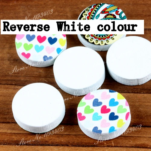 20 قطعة 16 مللي متر جولة عالية الجودة صور الخشب الليزر قطع كابوشون لصنع الخواتم والأقراط ودبوس بوبي والقلائد والأساور-(WEH-194-209)