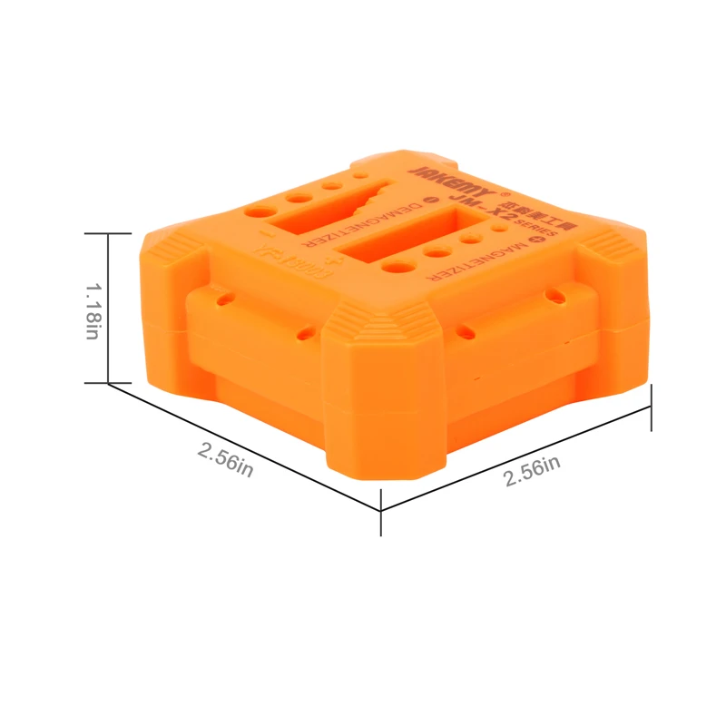 Imagem -03 - Jakemy Multi Furos Ferramenta Magnetizador Desmagnetizador Picareta Magnetic up Tool Chave de Fenda Magnética Desmagnetização