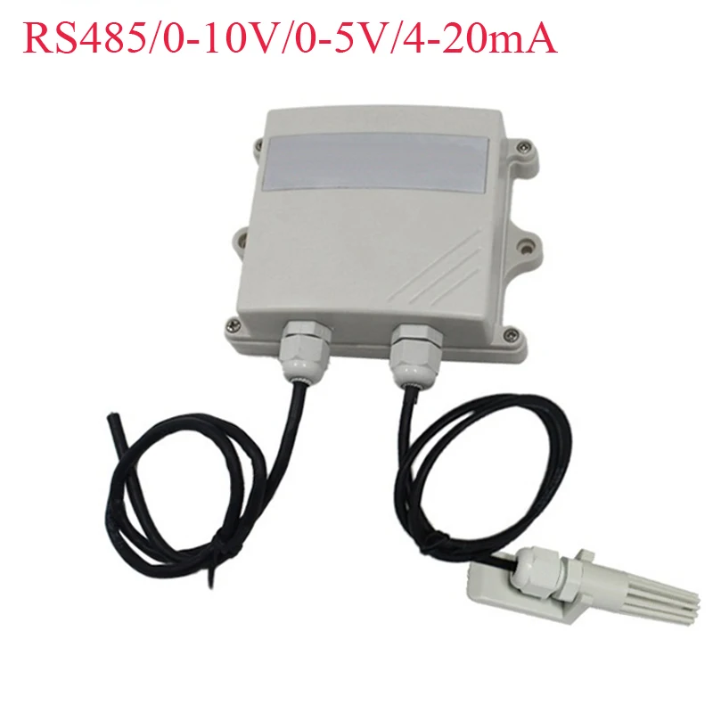Настенный датчик температуры и влажности 4-20mADC/0-5VDC/0-10VDC выходной сигнал температуры и влажности