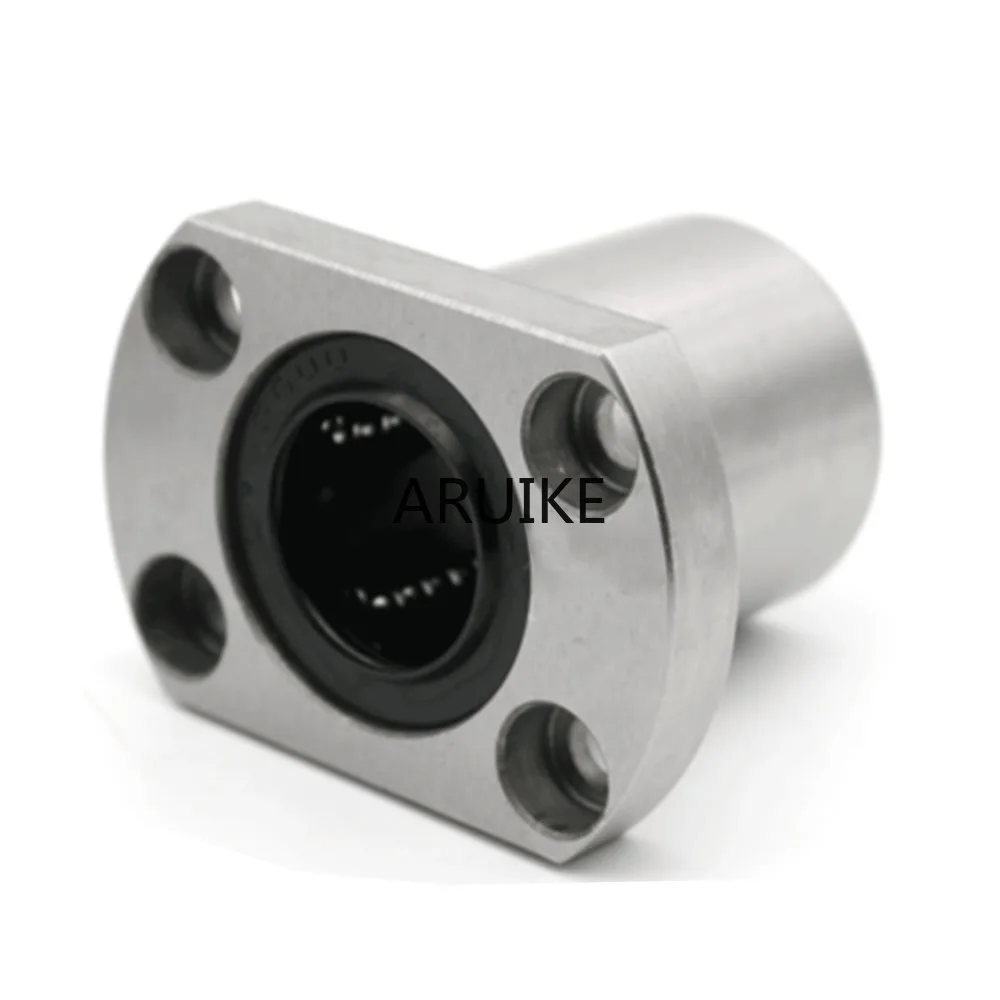 6mm/8mm/10mm/12mm/13mm LMH6UU/LMH8UU/LMH10UU LMH Short Type Series ellipse Flange Coupling Linear Motion Bearing For Rod shaft