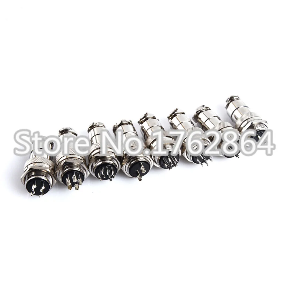 

6 PIN 20mm GX20-6 Screw Aviation Connector Plug The aviation plug Cable connector Regular plug and socket