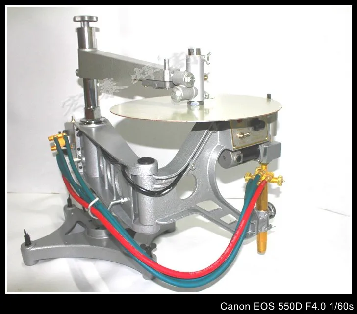 Perfis de Corte De Gás Modelo de Avião Chama Chama Máquina De Corte Quadrado Redondo Anel De Imitação De Metal Máquina de Corte de Gás