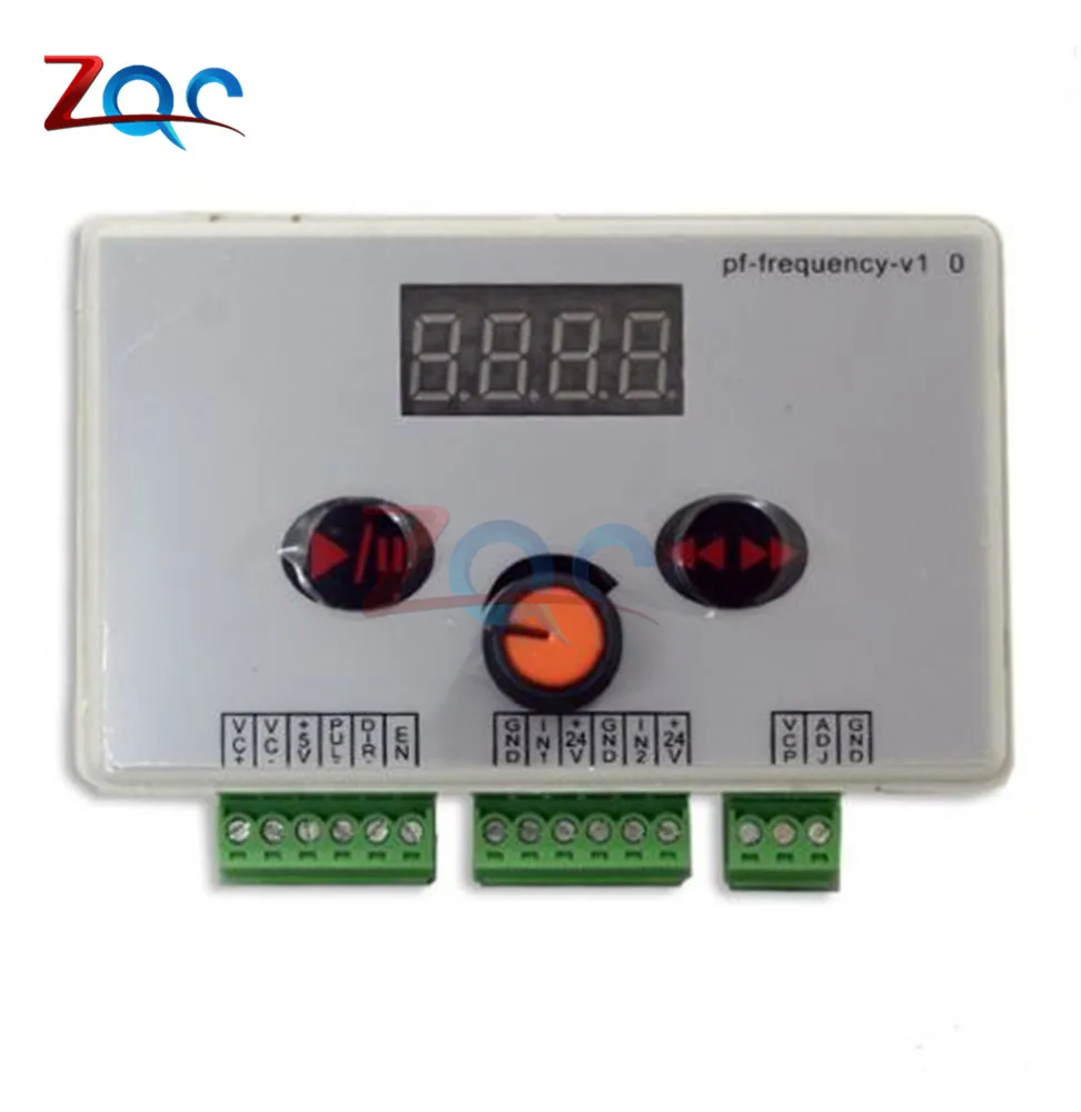 Reversible Motor Controller Speed Regulator Pulse Signal Controller for Stepper Motor Stepper Power Supply 40-200KHZ