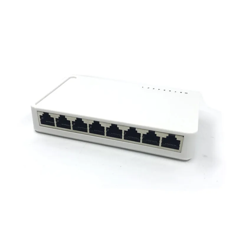 OEM New model 8 Port Gigabit Switch Desktop RJ45 Ethernet Switch 10/100/1000mbps Lan Hub switch 8 portas