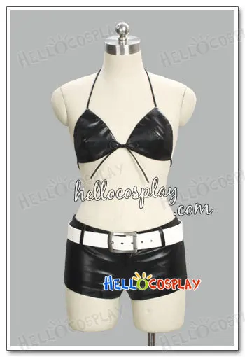 Black Rock Shooter Cosplay Leder Kostüm H008