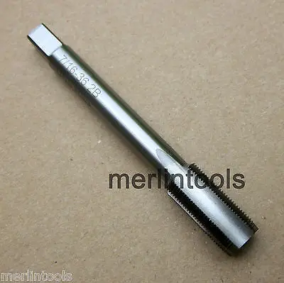 

7/16" - 36 HSS Right hand Thread Tap 7/16 - 36 TPI