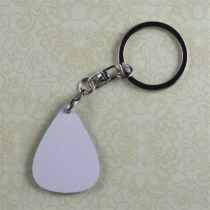 sublimation blank MDF Wood key chain can print your custom photo thermal transfer printing materials 22styles wholesales