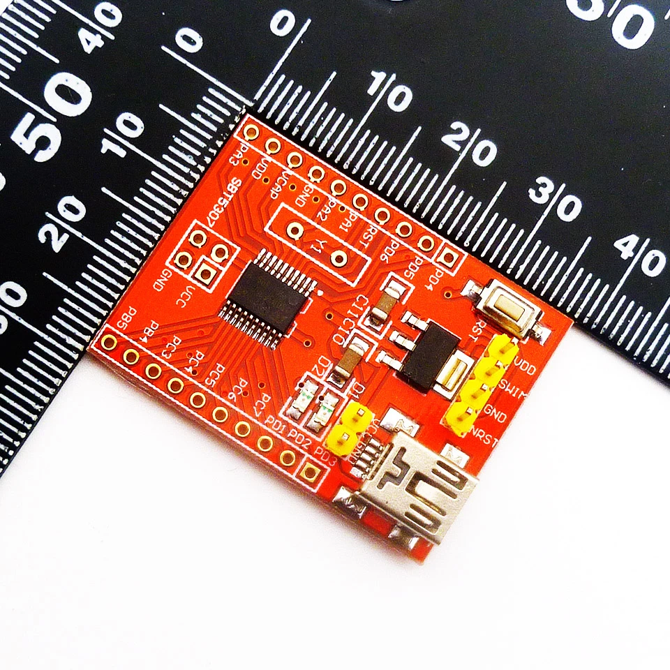 STM8S003F3P6 STM8 STM8S 최소 시스템 개발 보드, 20PIN 수영 디버그