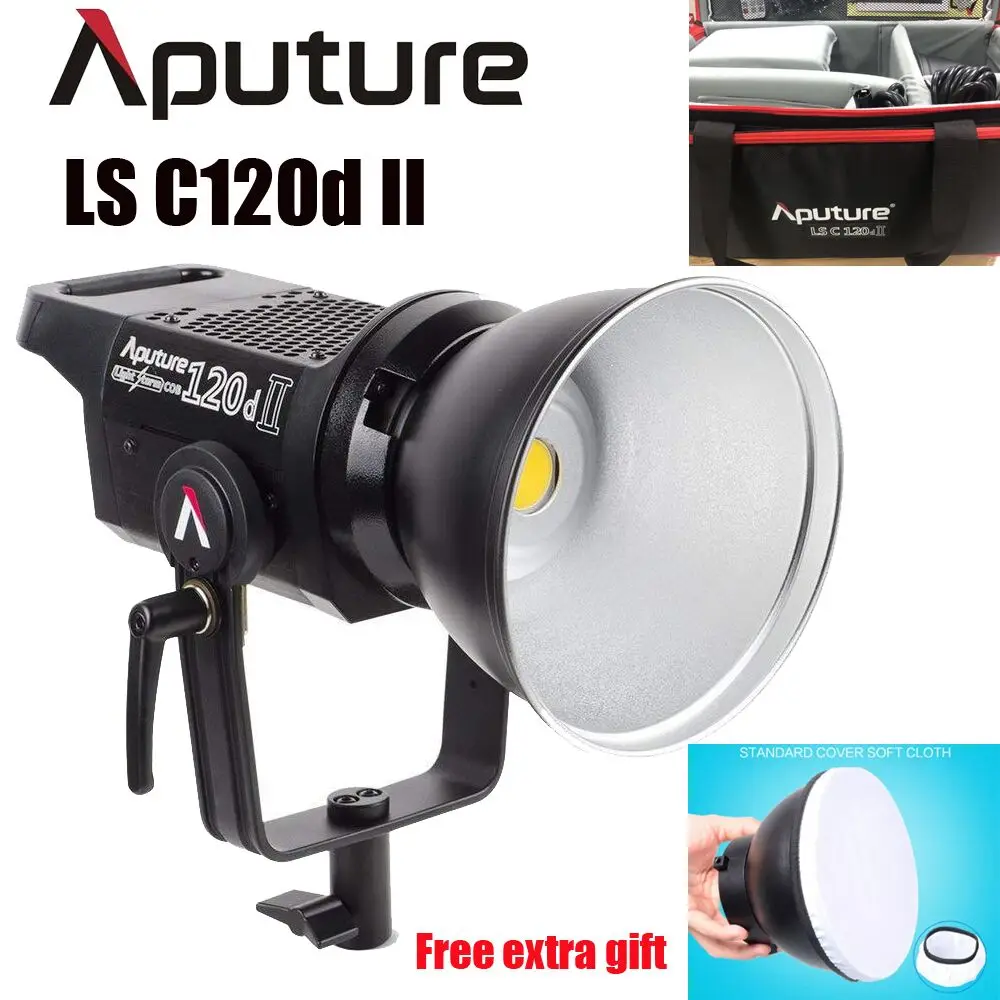 

Aputure LS C120d 120D II Daylight 180W LED Continuous V-Mount Video Light CRI96+ TLCI97+ Photography Lighting Video Light