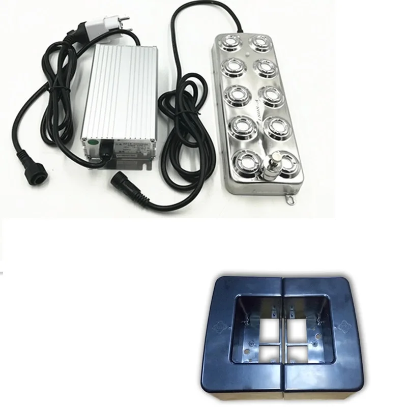 Увлажнитель воздуха DC48V с 10 головками, 5 кг/ч, один набор увлажнителей (с влагостойким источником питания) и одна плавающая камера высокого ка...