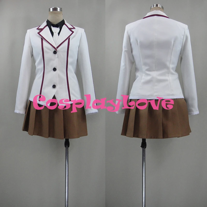 

New Custom Made Japanese Anime Lance N' Masques Sae Igarashi Cosplay Costume High Quality CosplayLove Christmas Halloween