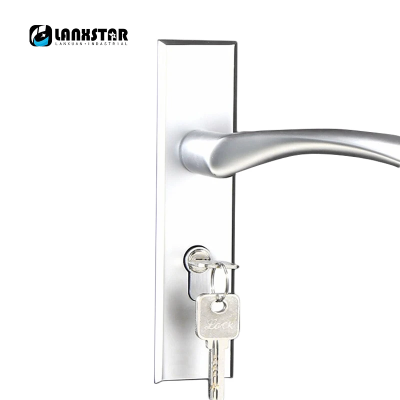 Factory Interior Door Lock Living Room Space Aluminum Mechanical Lockset Wholesale Quality Assuranced Handle Locks