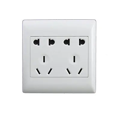 250V US 2pin & Australia 3pin Socket Outlet Wall Plate